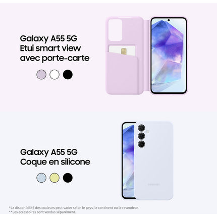 Smartphone SAMSUNG Galaxy A55 Bleu 128Go 5G Reconditionné