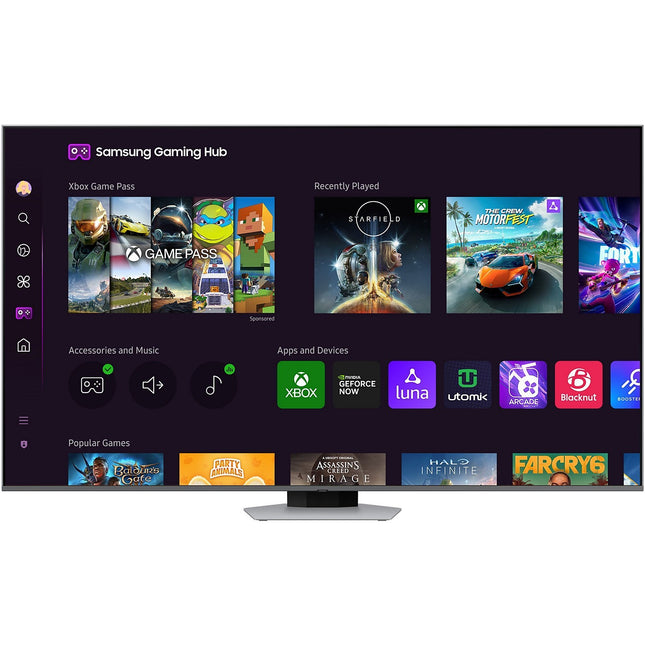 TV QLED SAMSUNG TQ85Q80D 4K UHD AI Smart TV