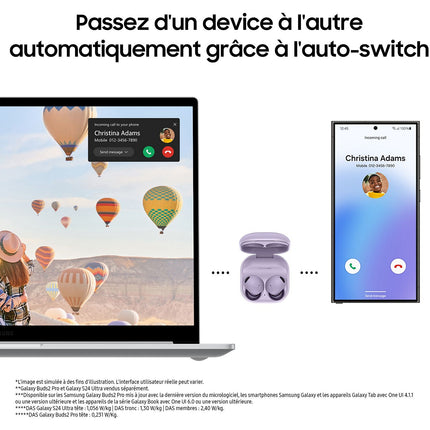 Ordinateur portable SAMSUNG Galaxy Book4 15.6' I7 16Go 512Go Gris Reconditionné