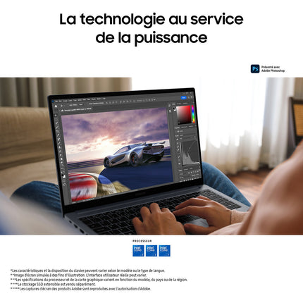 Ordinateur portable SAMSUNG Galaxy Book4 15.6' I5 8Go 256Go Gris