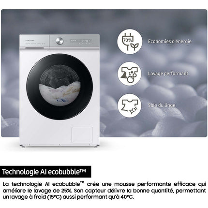 Lave linge hublot SAMSUNG WW90DG6U85LB Reconditionné
