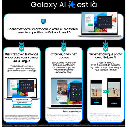 Ordinateur portable SAMSUNG Galaxy Book4 14 Edge Copilot+