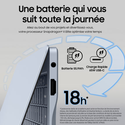 Ordinateur portable SAMSUNG Galaxy Book4 14 Edge Copilot+