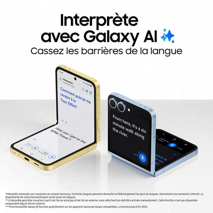 Smartphone SAMSUNG Galaxy Z Flip6 256Go