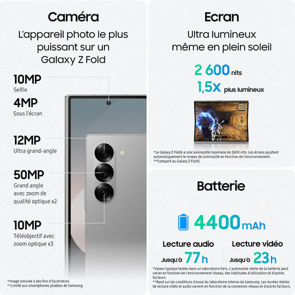 Smartphone SAMSUNG Galaxy Z Fold6