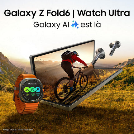 Montre connectée SAMSUNG Galaxy Watch Ultra Titane