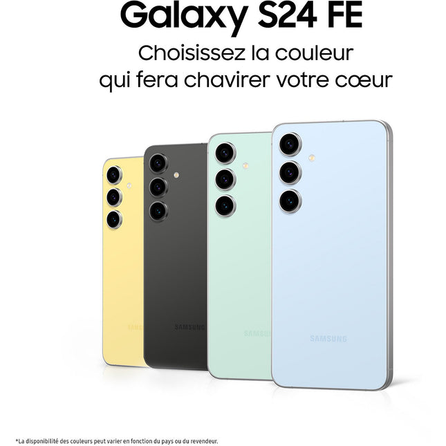 Smartphone SAMSUNG Galaxy S24FE 5G Vert d'eau128Go