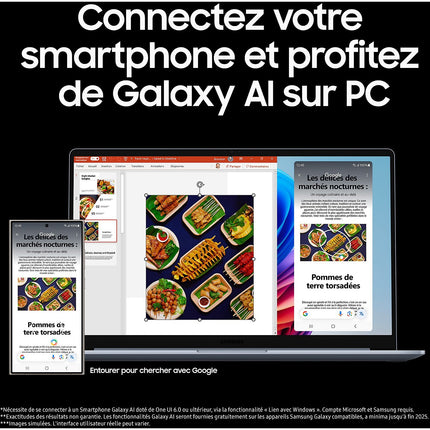 Ordinateur portable SAMSUNG Galaxy Book4 EDGE 15.6' X1P Copilot+