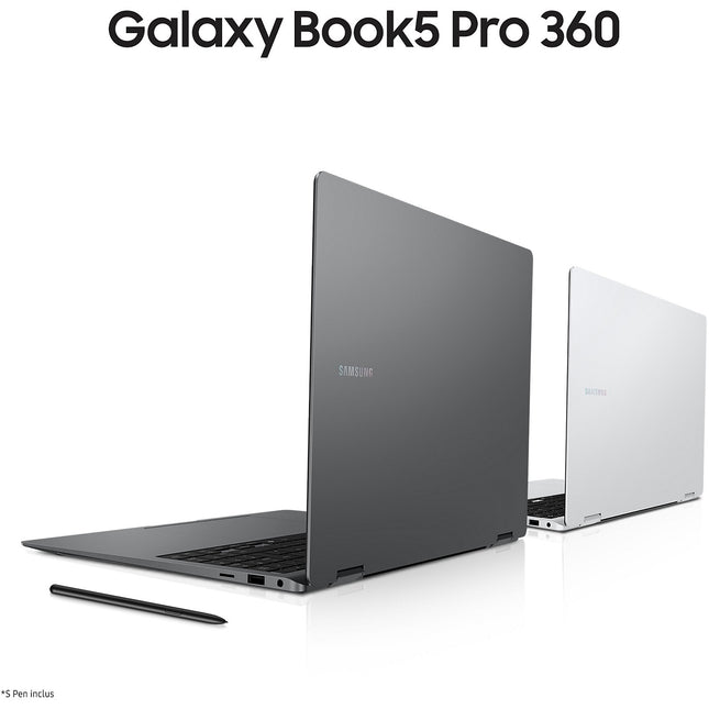 Ordinateur portable SAMSUNG Galaxy Book5 Pro 360 Copilot+ PC Gris
