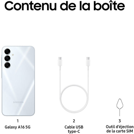 Smartphone SAMSUNG Galaxy A16 128Go Gris 5G