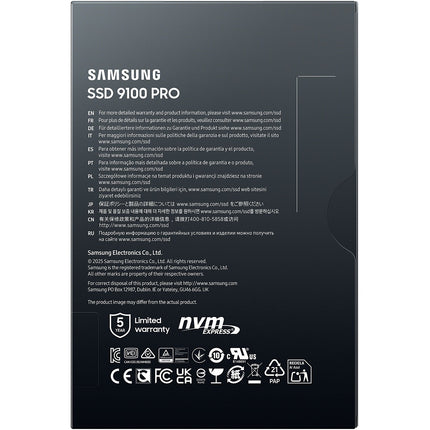 Disque dur SSD interne SAMSUNG 1To 9100 PRO NVMe M.2