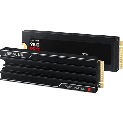 Disque dur SSD interne SAMSUNG 2To 9100 PRO avec dissipateur NVMe M.2