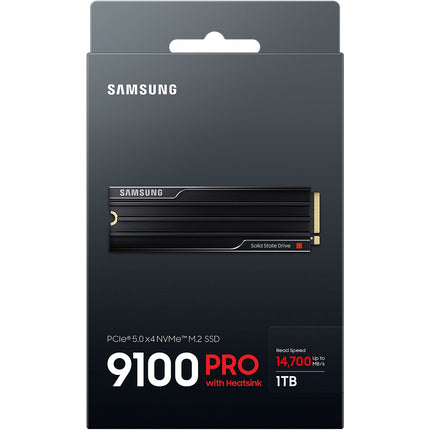 Disque dur SSD interne SAMSUNG 1To 9100 PRO avec dissipateur NVMe M.2