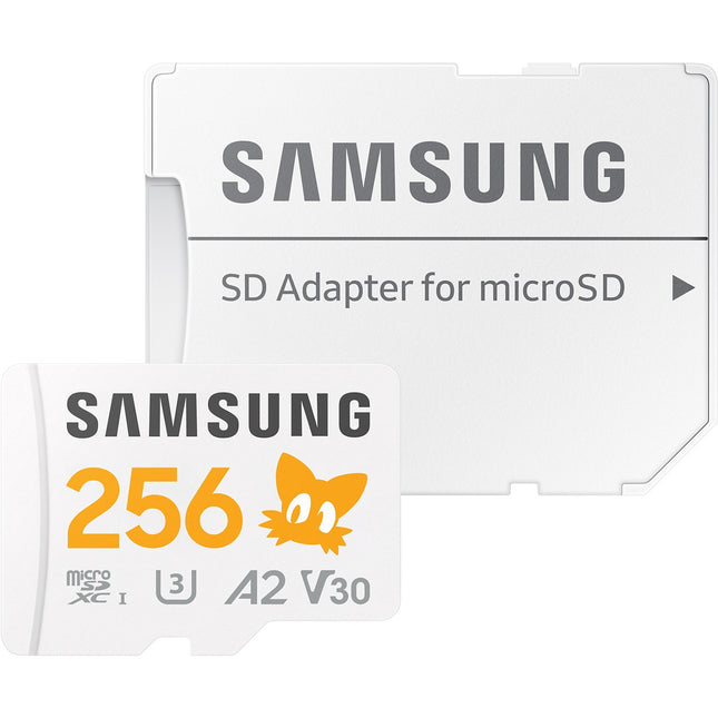 Carte Micro SD SAMSUNG 256 go PRO PLUS SONIC