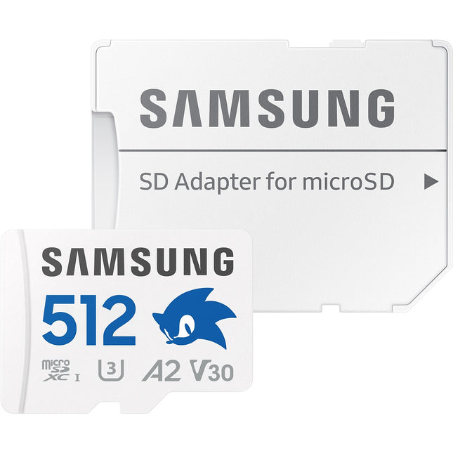Carte Micro SD SAMSUNG 512 go PRO PLUS SONIC