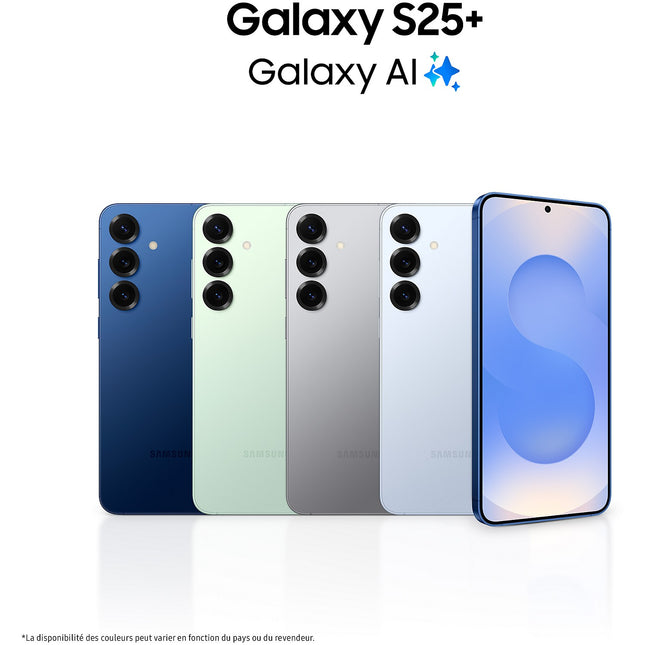 Smartphone SAMSUNG Galaxy S25+ Bleu clair 512Go 5G