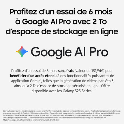 Smartphone SAMSUNG Galaxy S25+ 5G 256Go Bleu clair