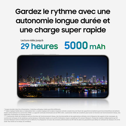 Smartphone SAMSUNG Galaxy A56 Gris 256Go 5G