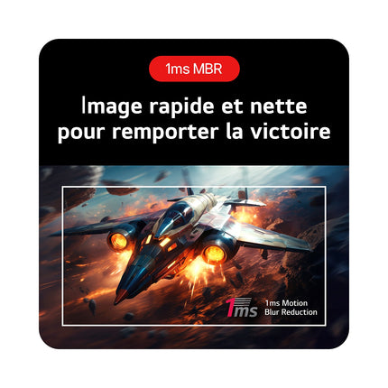 Ecran PC Gamer LG UltraGear 27GS60F-B Plat 27'' IPS