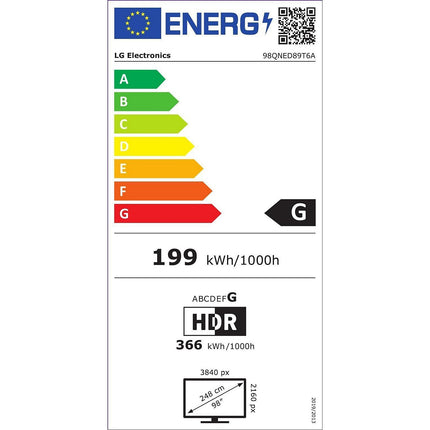 TV LED LG 98QNED89T 2024