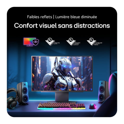 Ecran PC Gamer LG 27GX790A 27" QHD 480Hz OLED HDR True Black 400 HDMI 2.1 AMD FreeSync & G-Sync