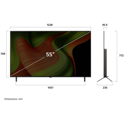 TV OLED LG 55B5 2025 (139cm)