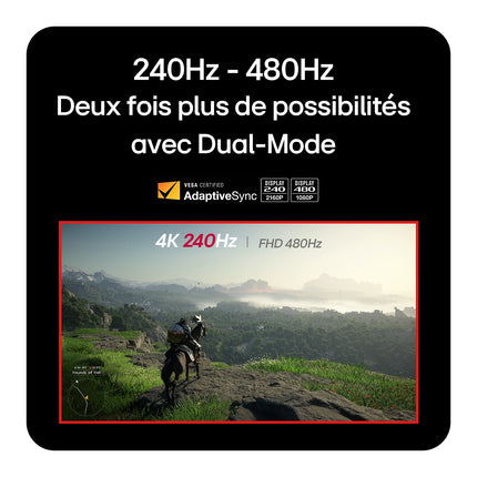 Ecran PC Gamer LG 27G850A-B UltraGear IPS 27''