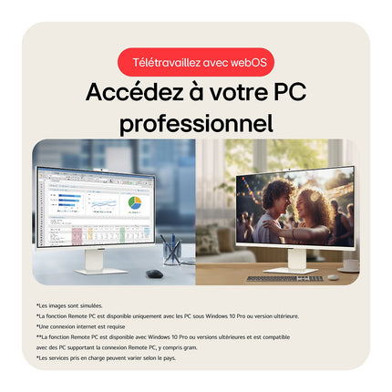 Ecran LG 32U850SA-W.AEU Smart Monitor IPS 32''