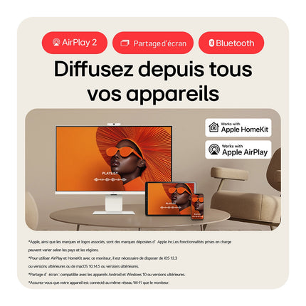 Ecran LG 32U850SA-W.AEU Smart Monitor IPS 32''