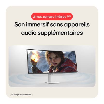 Ecran PC LG UltraGear 34U601SA 34'' UWQHD 100Hz VA 5 ms HDR WebOS