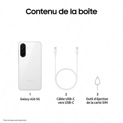 Smartphone SAMSUNG Galaxy A26 128Go 5G