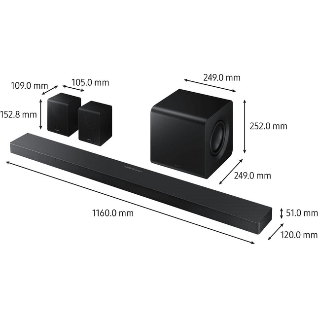 Barre de son SAMSUNG HW-QS760F