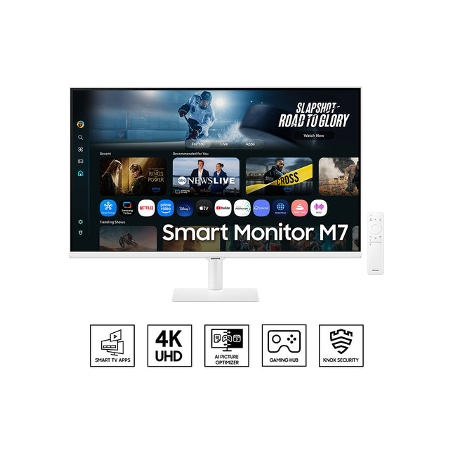 Ecran PC 4K SAMSUNG Smart Monitor M70F 32'' VA
