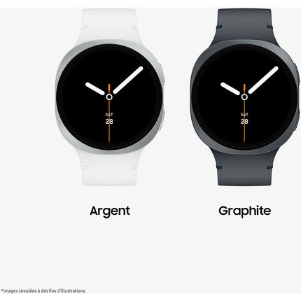 Montre connectée SAMSUNG Galaxy Watch8 Argent 40mm BT