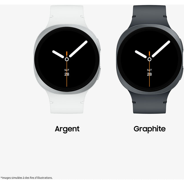 Montre connectée SAMSUNG Galaxy Watch8 Argent 40mm BT