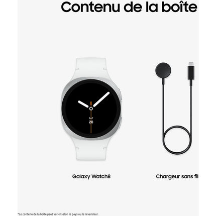 Montre connectée SAMSUNG Galaxy Watch8 Argent 40mm BT