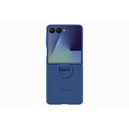 Coque SAMSUNG Galaxy Z Flip 7 anneau Bleu Nuit