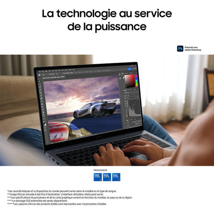 Ordinateur portable SAMSUNG Galaxy Book4 15.6' I7 16Go 512Go