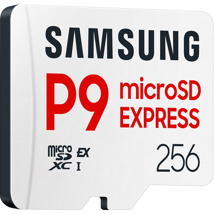 Carte Micro SD SAMSUNG 256Go P9 Express Classe U3 V30 A1