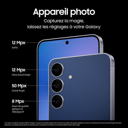 Smartphone SAMSUNG Galaxy S25FE Bleu Nuit 256Go
