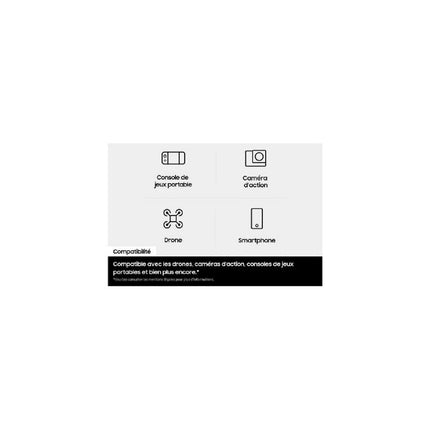 Carte Micro SD SAMSUNG T9 256G avec Lecteur U3 V30 A2 Classe 10