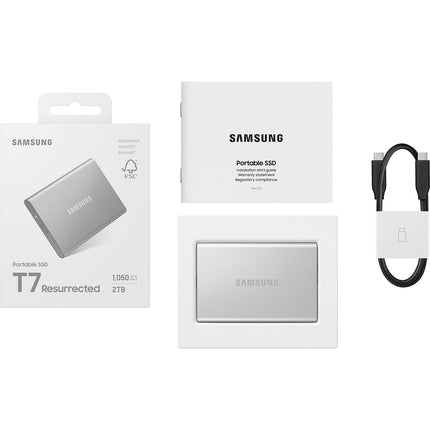 Disque dur SSD externe SAMSUNG 2To T7 Resurrected