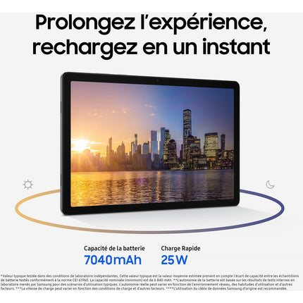 Tablette Android SAMSUNG Galaxy Tab A11+ 5G 256Go Gris