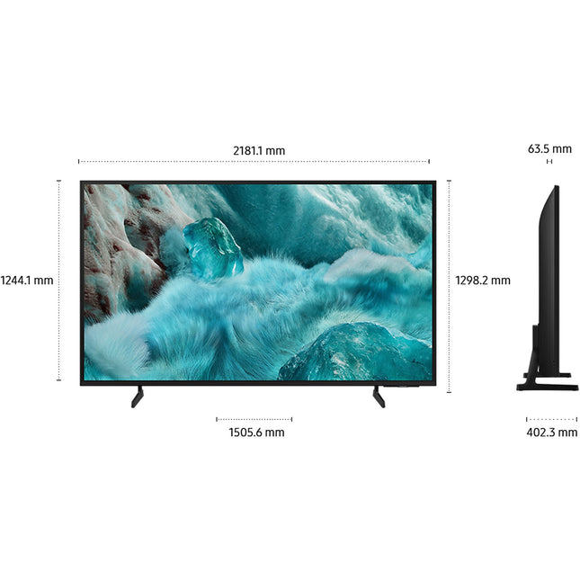 TV QLED SAMSUNG TQ98Q7FA 4K AI SmartTV