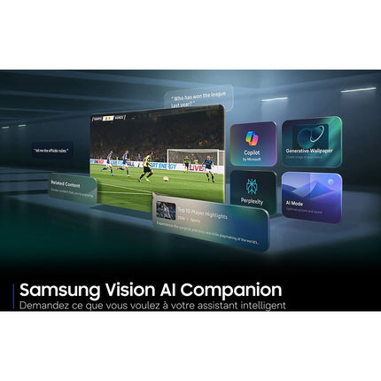 TV RGB SAMSUNG TMR85R95H (2026) 85" (214 cm) 4K - Smart TV IA, anti-reflet, Micro RGB (couleurs ultra-détaillées)
