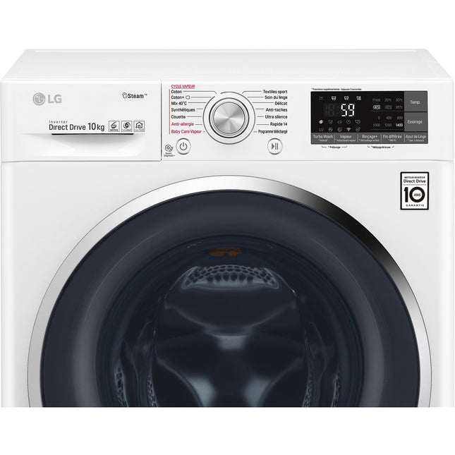 Lave linge hublot LG F14J82WHST Reconditionné