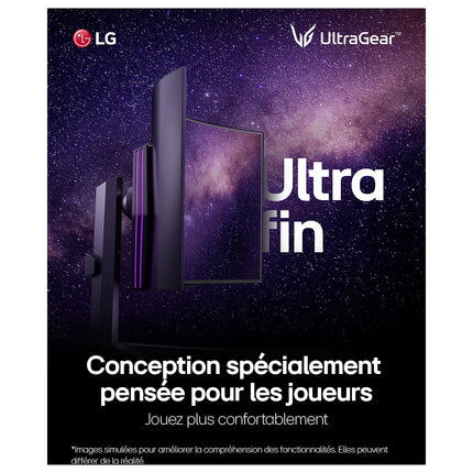 Ecran PC Gamer LG ULTRAGEAR 45GR95QE-B Incurvé 45'' OLED Reconditionné