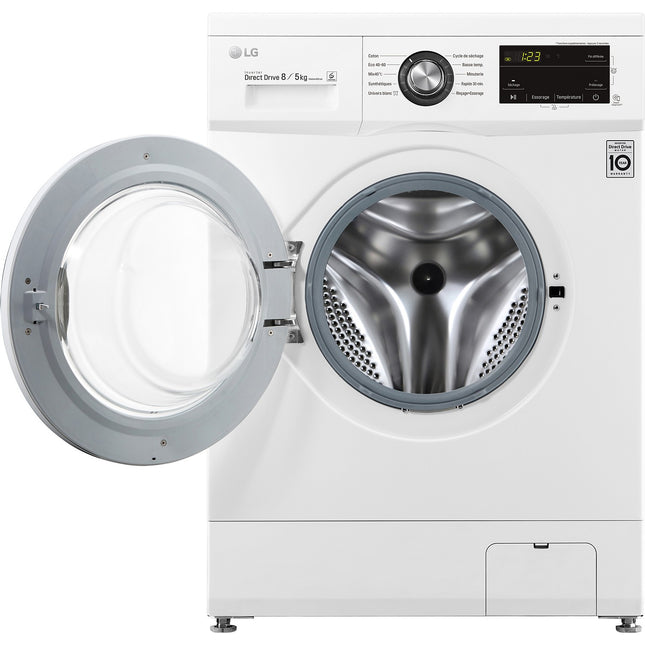 Lave linge séchant hublot encastrable LG F854M22WR Reconditionné