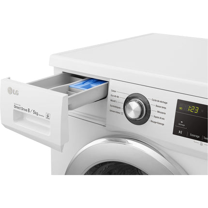 Lave linge séchant hublot encastrable LG F854M22WR Reconditionné