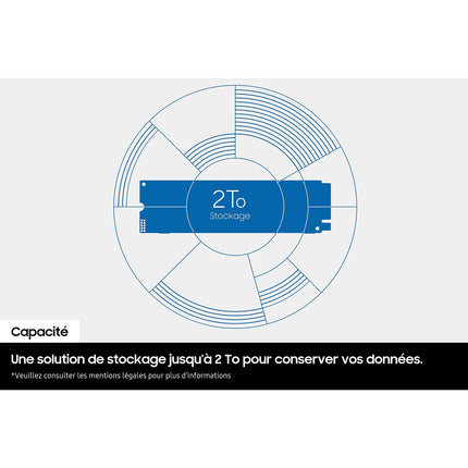 Disque dur SSD interne SAMSUNG 990 1To